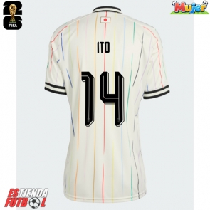 Japón Junya Ito #14 Segunda Equipación Mujer Mundial 2026 Manga Corta